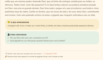 Davi e o Gigante — o que aprendemos